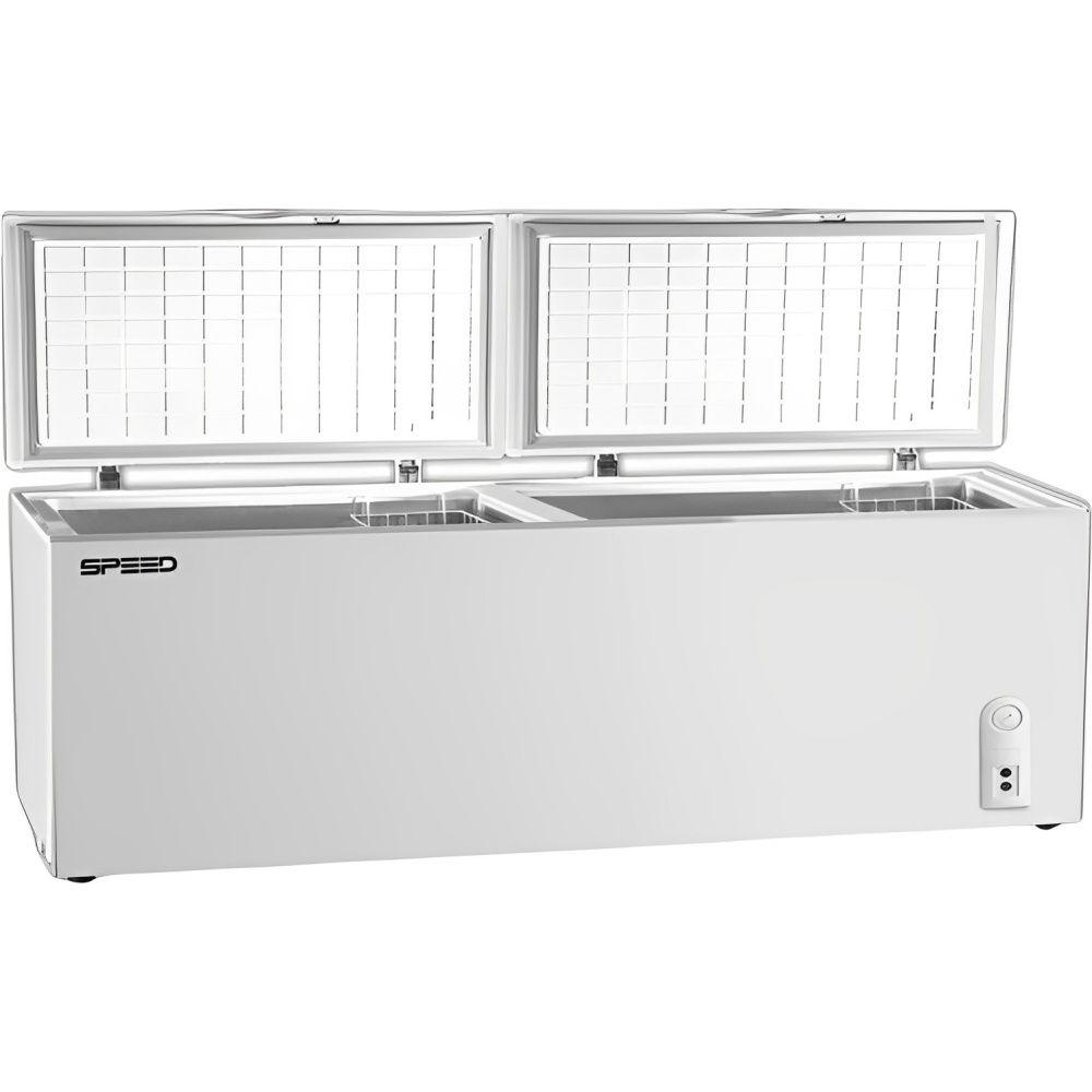 Diseño: Práctico y elegante
Formato: Horizontal
Ideal para: Almacenar y congelar alimentos
Termostato: Ajustable
Capacidad: 600L
Dimensiones: 180 × 71.5× 84 cm