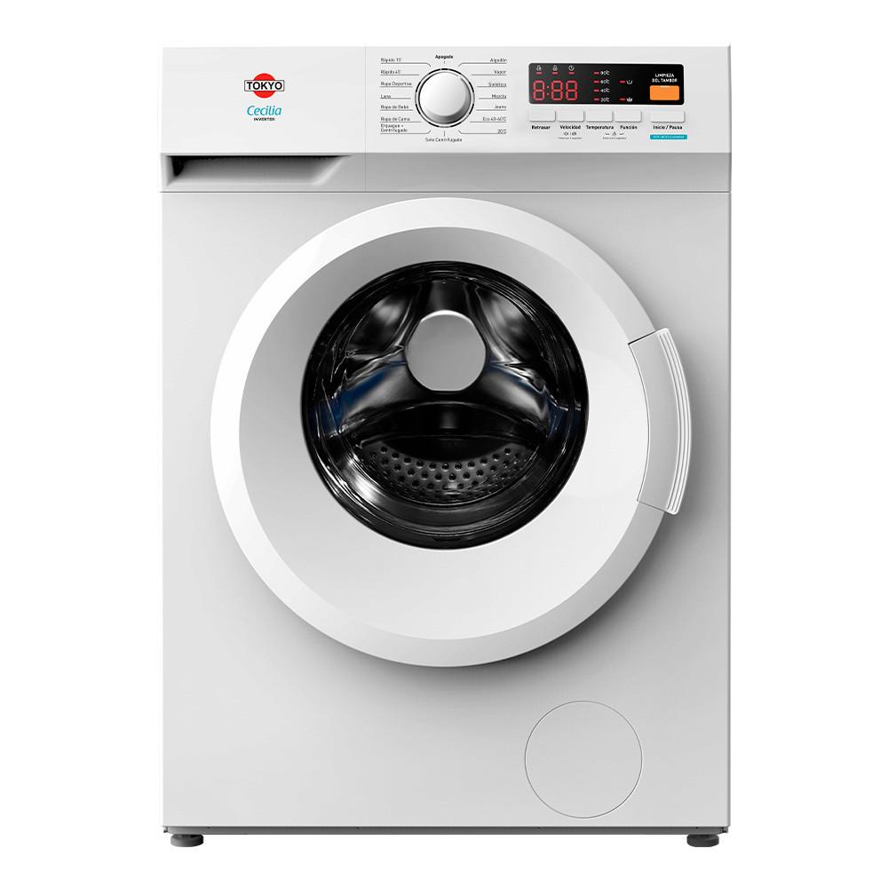 Eficiencia y tecnología combinadas para el mejor cuidado de tus prendas, olvídate de los tediosos procesos de lavado. Tokyo Cecilia te facilita la vida

Descripción
* Agua caliente incorporada.
* 2050 W de potencia.
* Motor inverter BLDC.
* Filtro de pelusas.
* Capacidad 8kg.
* 15 programas.

Imágenes meramente ilustrativas. Imágenes e información sujetas a cambios sin previo aviso.

Medidas del Packaging
-ALTO: 85 CM
-PESO: 72000 GR
-ANCHO: 65 CM
-LARGO: 55 CM
