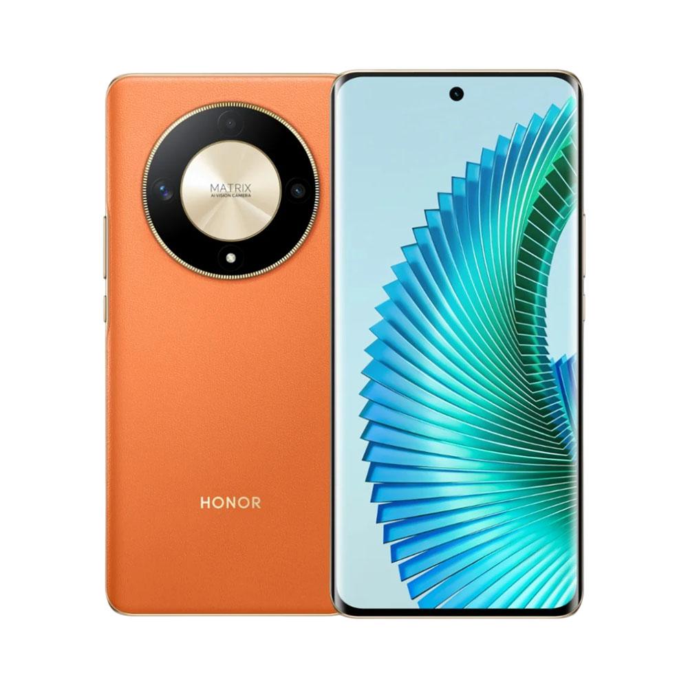 - Modelo: Magic 6 Lite.
- Color: Orange.
- Tamaño de pantalla: 6.78”.
- Tecnología de pantalla: AMOLED.
- Resolución: 2652 x 1220p.
- Frecuencia de pantalla: 120Hz.
- Lectores de acceso: Huella Digital.
- Memoria RAM: 8GB.
- Memoria Interna: 256B.
- Cámara Frontal: 16MP.
- Cámara Trasera: Triple 108Mp - 5Mp - 2Mp.
- Procesador: Qualcomm Snapdragon 6 Gen 1.
- CPU: (8) Octa-Core.
- Procesador Gráfico: Adreno A710.
- Sistema Operativo: Android 13, MagicOS 7.2.
- Interfaz: USB Type-C.
- Batería: 5800 mAh. 

El celular Honor Magic 6 Lite 5G, con 8GB de RAM y 256GB de almacenamiento interno, es un dispositivo diseñado para ofrecer un rendimiento sobresaliente y una experiencia de usuario premium. 

Su pantalla AMOLED de 6.78 pulgadas cuenta con una resolución de 2652 x 1220 píxeles y una frecuencia de actualización de 120Hz, garantizando imágenes claras y una navegación fluida. 

El lector de huellas digitales integrado proporciona una seguridad rápida y fiable. 

La cámara frontal de 16MP es perfecta para selfies nítidas y videollamadas, mientras que la cámara trasera triple, con sensores de 108MP, 5MP y 2MP, permite capturar fotos y videos de alta calidad en cualquier situación. 

Equipado con el procesador Qualcomm Snapdragon 6 Gen 1 Octa-core y el procesador gráfico Adreno A710, el Honor Magic6 Lite asegura un rendimiento rápido y eficiente, ideal para multitarea y juegos. 

Funciona con el sistema operativo Android 13 y la interfaz MagicOS 7.2, proporcionando una experiencia de usuario moderna e intuitiva. 

Además, cuenta con una batería de 5800 mAh que ofrece una autonomía prolongada y se carga rápidamente a través de una interfaz USB Type-C.