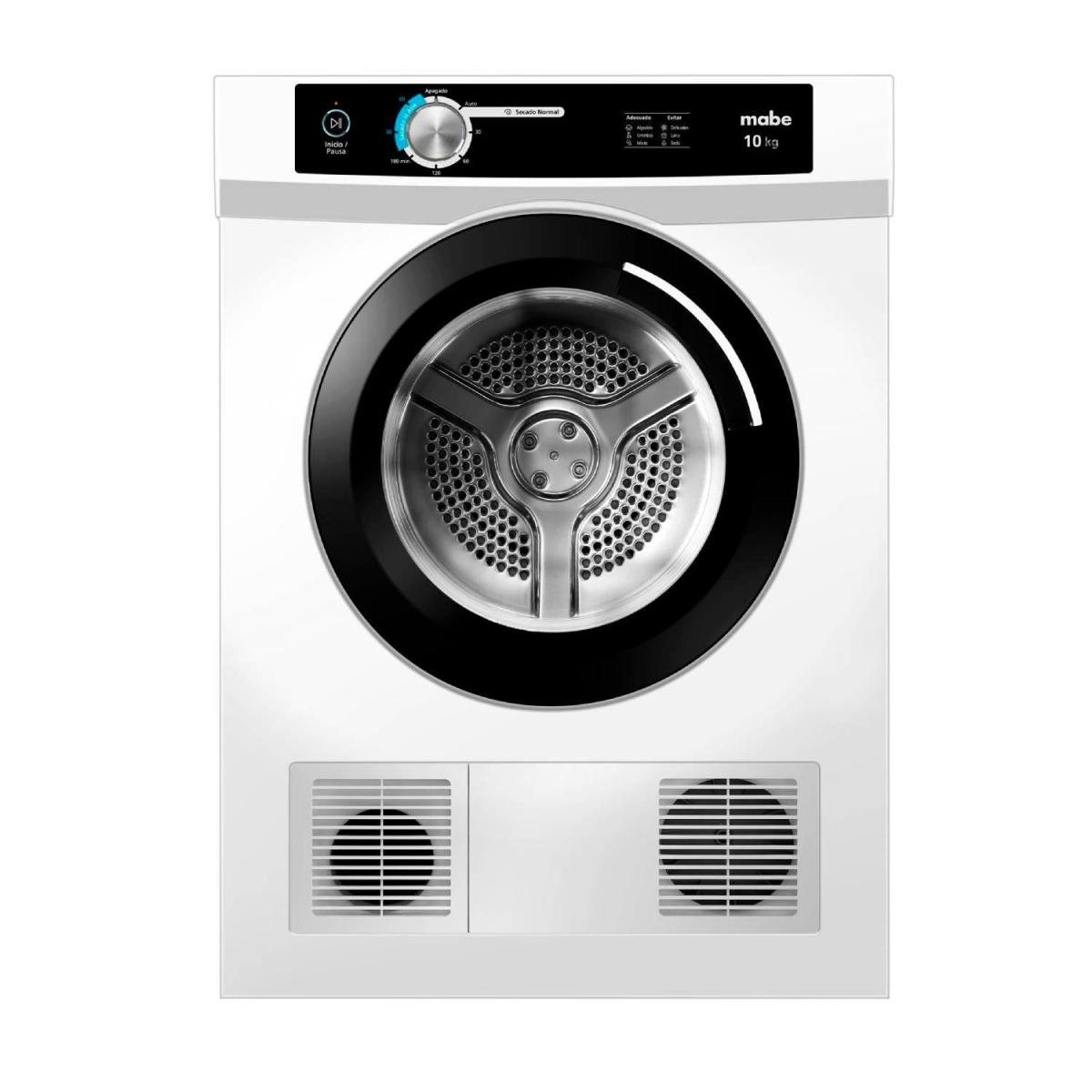 El Secarropas Mabe SEM010VBCL0 10kg, con una capacidad de 10 kg, es la solución ideal para secar grandes volúmenes de ropa de manera eficiente. Su diseño de carga frontal y dimensiones de 83 cm de alto, 60 cm de ancho y 58.5 cm de profundidad la hacen adecuada para diversos espacios en el hogar. Equipada con un panel digital intuitivo, facilita la selección entre sus 6 programas de secado, adaptándose a diferentes tipos de tejidos y necesidades.

El Secarropas Mabe SEM010VBCL0 10kg cuenta con un tambor de acero anticorrosivo que garantiza durabilidad y un desempeño óptimo. Su sistema de giro reversible evita que la ropa se enrede, mejorando la efectividad del secado. Además, el sensor de secado automático detiene el ciclo cuando detecta que las prendas están secas, previniendo daños por exceso de calor y ahorrando energía. El filtro atrapa pelusas, ubicado en la entrada de la puerta, es de fácil acceso y limpieza, contribuyendo a un mantenimiento sencillo. 

Características principales:

- Capacidad de secado de 10 kg.
- Panel digital con 6 programas de secado.
- Tambor de acero anticorrosivo para mayor durabilidad.
- Giro reversible que evita el enredo de las prendas.
- Sensor de secado automático para eficiencia energética.
- Filtro atrapa pelusas de fácil acceso y limpieza.
- Dimensiones: 83 cm de alto, 60 cm de ancho y 58.5 cm de profundidad