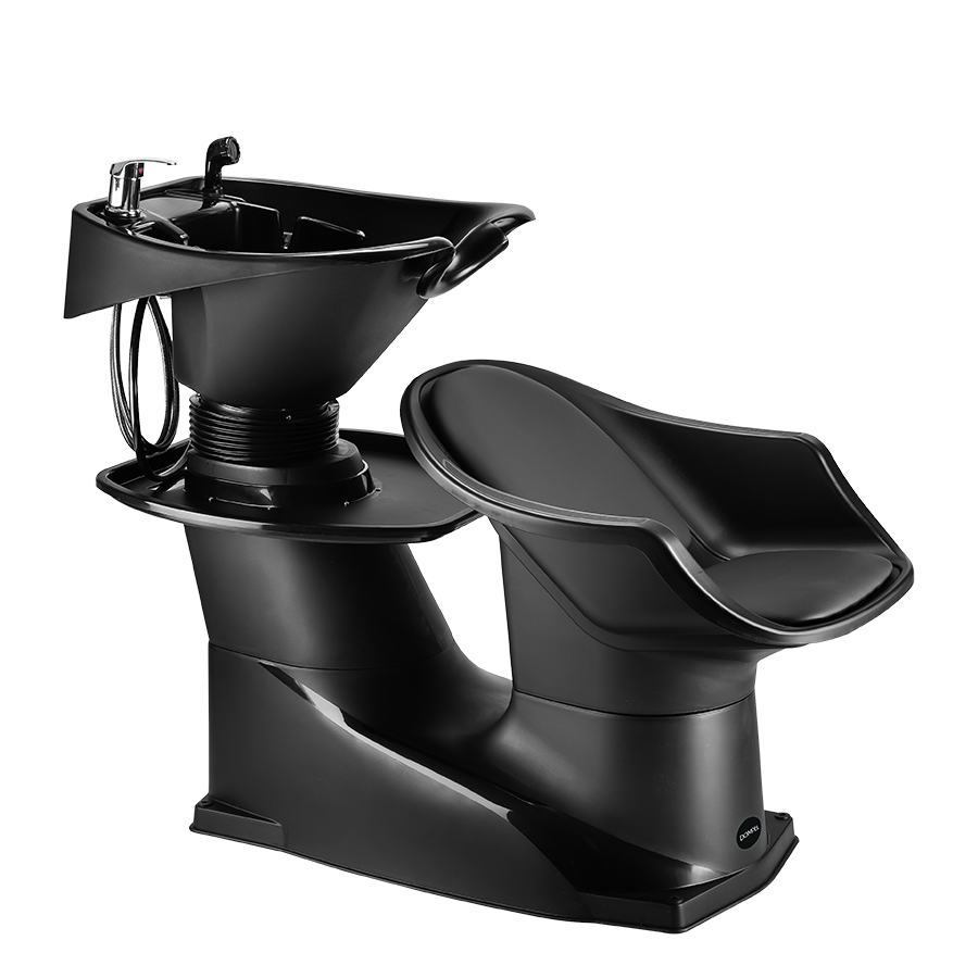 El lavatorio con un diseño audaz que destaca en practicidad y funcionalidad.

- Ancho: 59,50 cm 
- Largo: 127,00 cm 
- Altura: 100,00 cm 
- Ángulo de reclinación de la bacha: 30°
- Volumen Total de la Bacha: 26,20 litros
- Profundidad de la Bacha: 26,00 cm
- No incluye calentador

Bacha: Tiene una bacha reclinable, grande y profunda que facilita las tareas al lavar el cabello largo y voluminoso, hecho de material que resiste a las manchas y a los productos químicos. Presenta una forma anatómica en la región de acomodación del cuello, asegurando comodidad;

Ducha y Grifo: Cuenta con un grifo metalizado dos entradas, mangueras especiales y ducha;

Asiento: Contiene asiento y respaldo anatómicos, tapizados con espumas laminadas de alta calidad que brindan una gran comodidad;

Estructura: Su estructura de polímero inyectado es fuerte e impermeable, lo que le da al producto una mayor durabilidad. Destaque para el exclusivo portaobjetos inferior, práctico para acomodar accesorios, botellas de champú, cremas, acondicionadores y toallas;

¡El Lavacabezas Freedom es ideal para ampliar la experiencia de exclusividad en la decoración de su ambiente de belleza!