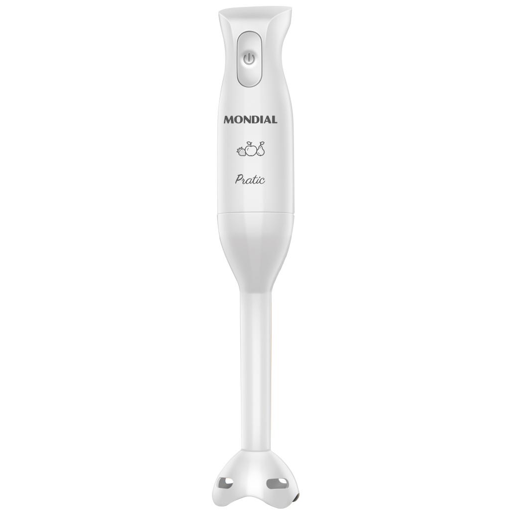 «El Mixer M-15-W de Mondial es garantía de practicidad en tu día a día. El artículo es el 2 en 1 perfecto para tu cocina: bate y muele varios alimentos a la vez y proporciona recetas con una textura homogénea. es ideal para preparar vitaminas, caldos, sopas, cremas, purés, papillas e incluso pollo desmenuzado.Descubre todos los beneficios de la Batidora Mondial M-15:

CUCHILLA ACERO INOXIDABLE ACCIÓN MÚLTIPLE: La batidora muele diferentes alimentos simultáneamente, lo que proporciona una textura homogénea y perfecta a la hora de preparar tus recetas. ¡La cuchilla de acero también garantiza un mejor rendimiento, además de resistencia y durabilidad a su batidora!

DISEÑO MODERNO Y ERGONÓMICO: La batidora es ligera, cómoda de manejar y fácil de encender y apagar. ¿El resultado? ¡Practicidad en tu rutina de cocina!

2 EN 1 PERFECTO PARA TU COCINA: Tiene dos funcionalidades: mezclar y moler alimentos. Es muy fácil a la hora de preparar tus recetas, ¿verdad?

VIENE CON TAZA DE 600ML CON TAPA: La taza facilita la preparación y almacenamiento de diferentes platos.

PREPARA RECETAS RÁPIDAMENTE Y AHORRA TIEMPO Si buscas una textura cremosa y homogénea y aún así quieres ahorrar tiempo en la cocina, ¡hazte ya con la tuya!

LOS PLATOS MÁS VARIADOS: La batidora es ideal para preparar batidos, caldos, sopas, cremas, purés, papillas e incluso pollo desmenuzado.

FÁCIL DE LAVAR: Basta con girar para desmontar e higienizar el producto.

DISEÑO COMPACTO: La facilidad de guardar tu Mixer donde quieras.