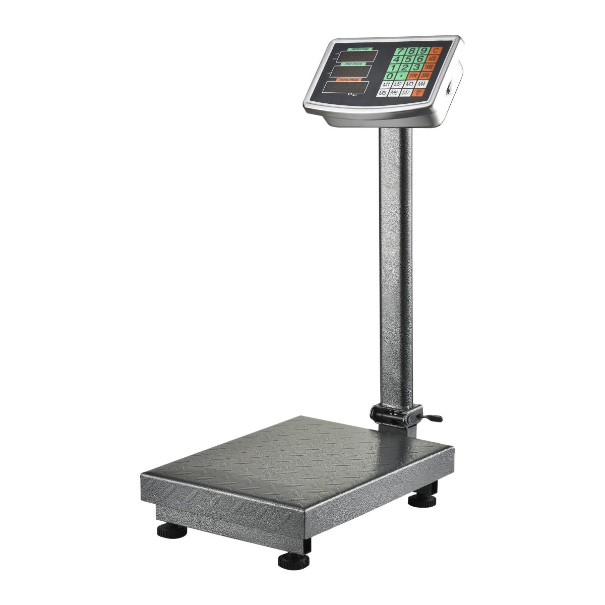 Potencia tu negocio al máximo con nuestra balanza electrónica de alta capacidad, soportando hasta 300 kg. Con su graduación precisa, obtendrás mediciones exactas en cada pesaje. El cómputo de precio y el display LED garantizan cálculos precisos y lecturas claras. Además, su función TARA, memorias para 7 funciones y apagado automático ofrecen comodidad y eficiencia en tu trabajo diario. Equipada con un sensor de sobrecarga, batería recargable y adaptabilidad de voltaje, esta balanza te brinda seguridad y autonomía. Maximiza la productividad de tu negocio con esta poderosa balanza de alto rendimiento.


CARACTERÍSTICAS
- Cómputo de precio
- Display LED
- Soporta hasta 300Kg
- Graduación 50g
- Memorias para 7 funciones
- Apagado automático
- Sistema con decimales
- Función TARA
- Sensor de sobrecarga
- Batería recargable
- Voltaje: AC 110~220V 50/60Hz
- DC: 4V 4A