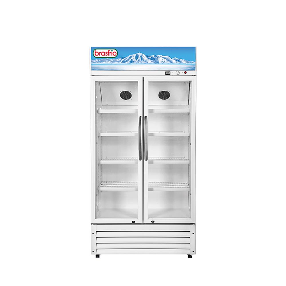 Detalles del Producto

- Temperatura: 0 a 10°C
- Controlador de temperatura analógico.
- Puerta doble de vidrio templado.
- Cenefa con iluminación.
- Iluminación LED.
- 4 parrillas con ajustes de altura.
- Drenaje de descongelamiento manual.
- Pies con regulación de altura.
- Volumen: 753L.

Dimensiones en mm.
- Altura: 2010
- Frente: 1300
- Profundidad: 645