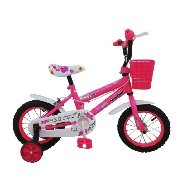 - Marca: MILANO
- Tipo de Bicicleta: INFANTIL
- Aro: 16"
- Tipo de Producto: BICICLETA
- Modelo: FIORENZA
- Color: Rosado
- Cubiertas: TODO TERRENO (16" X 2.125)
- Frenos: U-BRAKE
- Material de Cuadro: ALEACIÓN
- Cuadro: CUADRO BAJO - DAMA
- Suspensión: RIGIDA
-Tipo de suspensión: RIGIDA