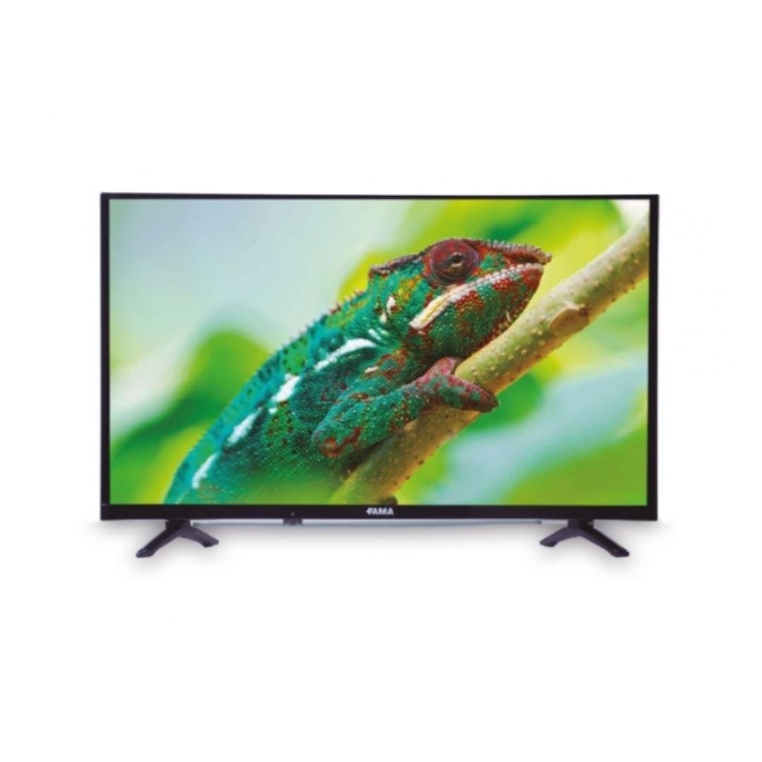 La TV Fama LED 43" TVF-43EL1 Smart es ideal para quienes buscan calidad visual y funcionalidad en su entretenimiento en casa. Su pantalla Full HD y tecnología LED brindan imágenes nítidas y colores vivos que garantizan una experiencia visual impactante. Con un diseño moderno que Se integra en cualquier espacio, incorpora conectividad Wi-Fi para acceder a servicios de streaming y múltiples puertos HDMI y USB que permiten conectar dispositivos adicionales Perfecta para disfrutar de tus contenidos favoritos en una pantalla de 43 pulgadas optimizada.

ACCESORIOS: CONTROL REMOTO, MANUAL DE USUARIO
ALIMENTACION: 100-240V, 50/60Hz
COLOR: NEGRO
COMPATIBILIDAD: APLICACIONES Y SERVICIOS DE STREAMING
CONECTIVIDAD: WI-FI, HDMI, USB, SALIDA DE AUDIO
DIMENSIONES: APROX. 97X63X22CM
PESO: APROX. 8 KG (CON PEANA)
RESOLUCION: FULL HD (1920 X 1080 PÍXELES)
SISTEMA OPERATIVO: SMART TV
SONIDO: SISTEMA DE SONIDO ESTÉREO
TAMANO DE LA PANTALLA: 43 PULGADAS
TIPO DE PANTALLA: LED