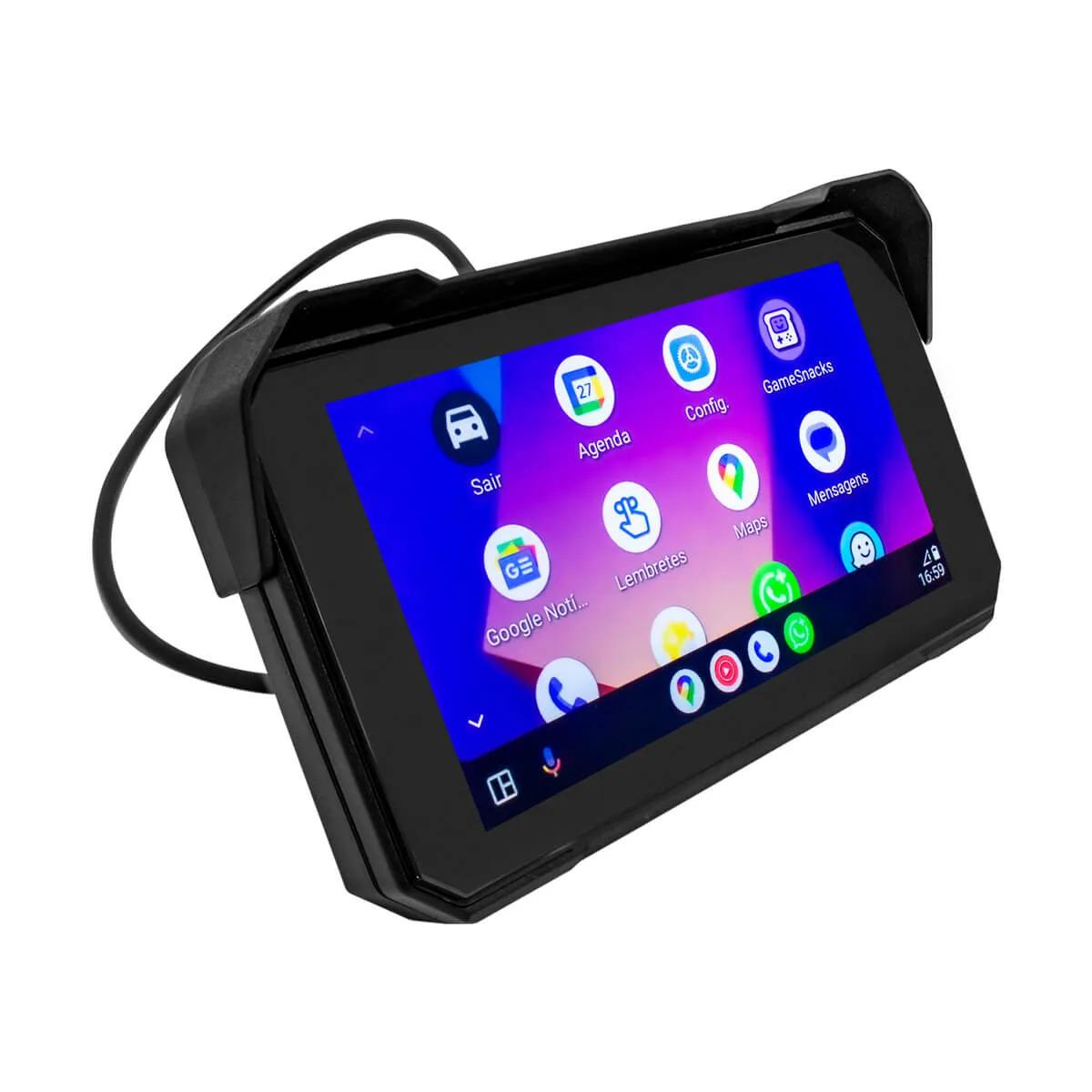Central Multimidia De Moto Adak Carplay Android Auto

El centro multimedia para motocicleta Adak Wireless CarPlay Android Auto, modelo PLAY-IMT-05, es la solución ideal para quienes buscan modernidad y practicidad al conducir. Con una pantalla de 5 pulgadas, ofrece una interfaz intuitiva y fácil de usar, que permite un acceso rápido a sus funciones favoritas mientras conduce.

NAVEGACIÓN PARA MOTOCICLETA:
PROCESADOR F133,
MEMORIA INTERNA DE 128 MB,
BLUETOOTH: 64 MB DE RAM,
WIFI: CARPLAY INALÁMBRICO, ANDROID AUTO
RESISTENTE AL AGUA IPX8
CAMBIO DE TEMA
AJUSTE DE ILUMINACIÓN
CON SOPORTE.

Este dispositivo garantiza una conectividad y navegación precisas, haciendo que sus viajes sean más seguros y placenteros. La tecnología táctil proporciona una experiencia interactiva, permitiéndole controlar su música y aplicaciones con solo un toque.

El diseño compacto se adapta perfectamente al espacio de su motocicleta, sin comprometer la estética. La línea ADAK PLAYIMOTA es reconocida por su calidad e innovación, ofreciendo productos que satisfacen las necesidades de los motociclistas modernos.