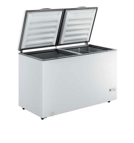 Si busca una combinación ideal de resistencia, capacidad y versatilidad, este es el freezer perfecto para usted. Además, puede ser usado como freezer o heladera.

- Drenaje frontal, fácil de descongelar y limpiar
- Congelamiento rápido con accionamiento del panel frontal, mayor preservación de las propiedades naturales de los alimentos
- Cerradura con llave eyectable, mayor seguridad
- CAPACIDAD: 530 (L)
- SISTEMA DE DESCONGELAMIENTO: Manual
- PESO SIN EMBALAJE: 83 (KG)
- Frío humedo | Deshielo manual
- Medidas: Altura: 96cm x Largo: 1,47cm x Profundidad: 78cm